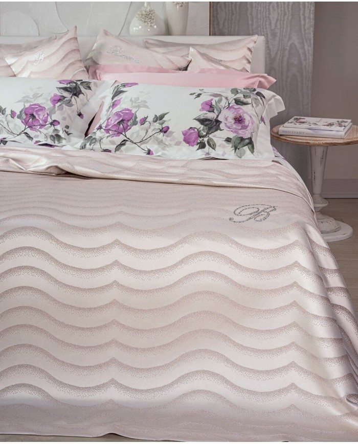 Copriletto matrimoniale Jasmine Blumarine Home collection