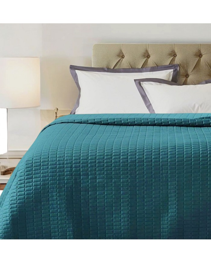 Trapuntino matrimoniale tinta unita Linea Oro Giorgia