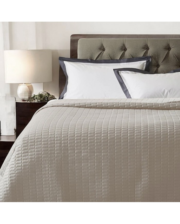 Trapuntino piazza e mezza tinta unita Linea Oro Giorgia