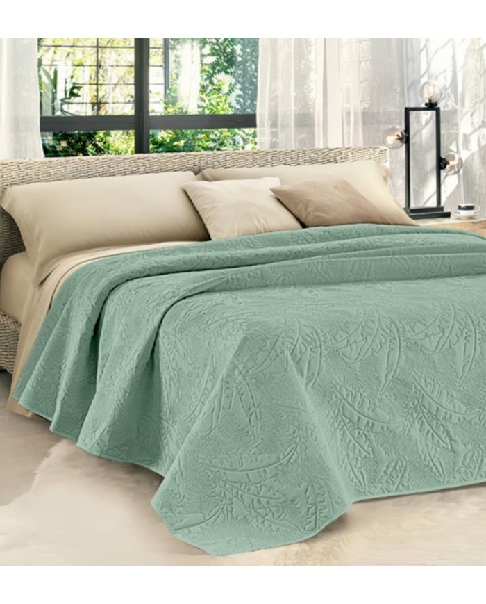 Copriletto matrimoniale Leaves Lovely Home