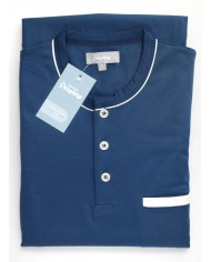 Pigiama serafino in puro cotone filo di scozia Bip Bip 4243
