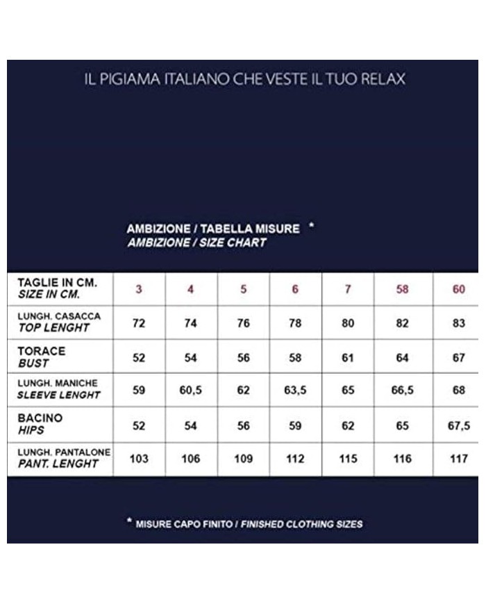 Pigiama serafino in puro cotone filo di scozia Bip Bip 4243