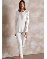 Pigiama donna in viscosa Lunatica 51174