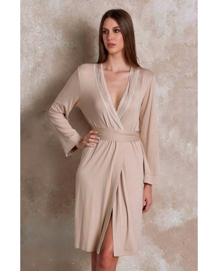 Vestaglia Kimono donna in viscosa Lunatica 51173