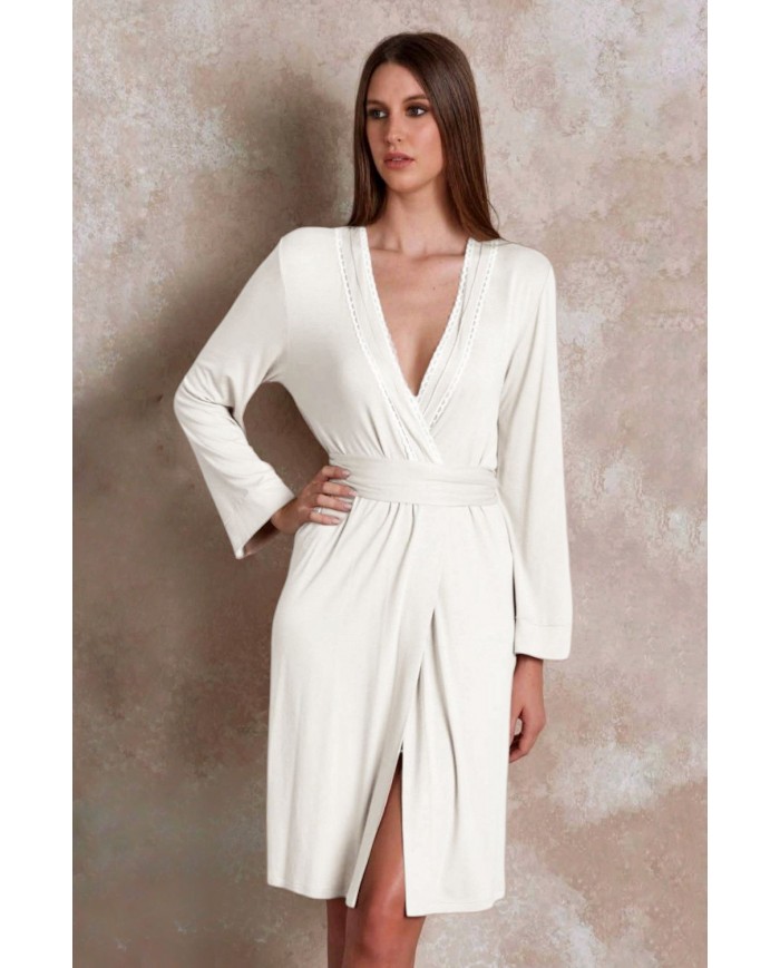 Vestaglia Kimono donna in viscosa Lunatica 51173