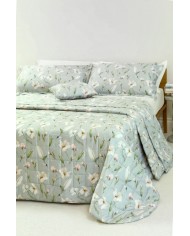 Copriletto in piquet di cotone letto singolo art. Happy