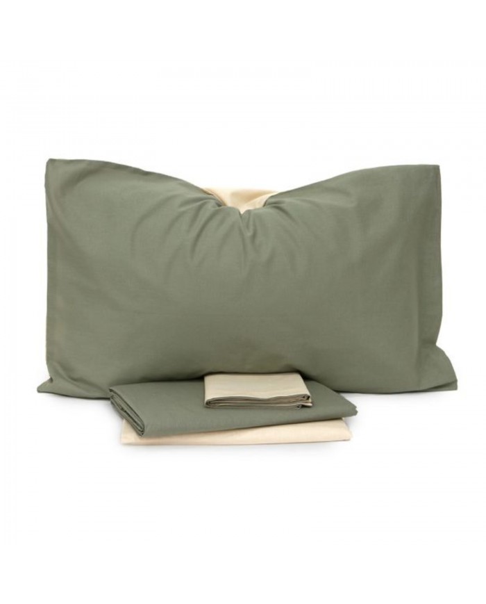 Completo lenzuola letto singolo Double Pop Color di Bassetti