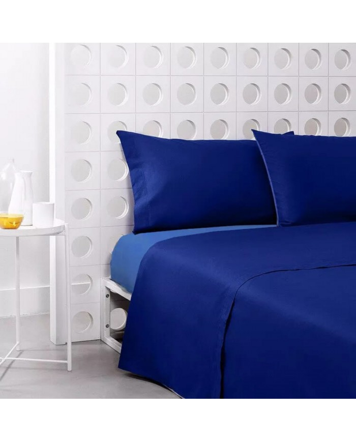 Completo lenzuola piazza e mezza Double Pop Color di Bassetti