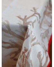 Tovaglia 6 posti 100% cotone stampa digitale coralli art. Daley