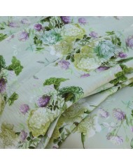 Trapuntino matrimoniale in raso di puro cotone Fazzini Summer