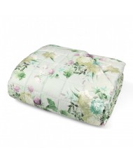 Trapuntino matrimoniale in raso di puro cotone Fazzini Summer