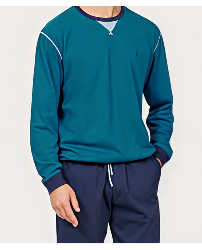 Pigiama uomo 100% cotone pettinato Bip Bip 3147