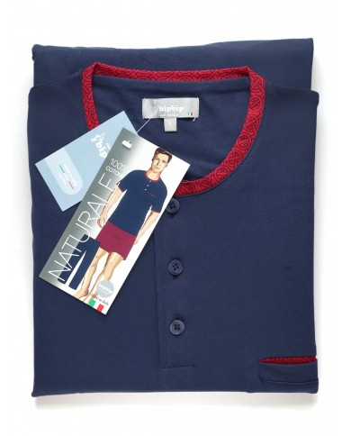 Pigiama uomo estivo 3 pezzi 100% cotone Bip Bip 3212