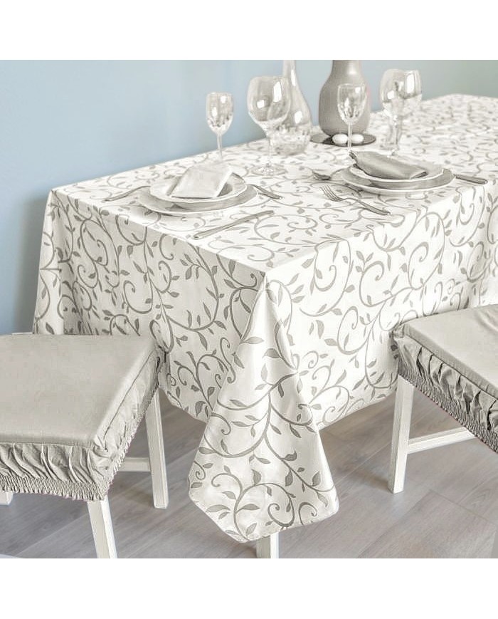 Tovaglia da 6 con tovaglioli Maestri Cotonieri marea