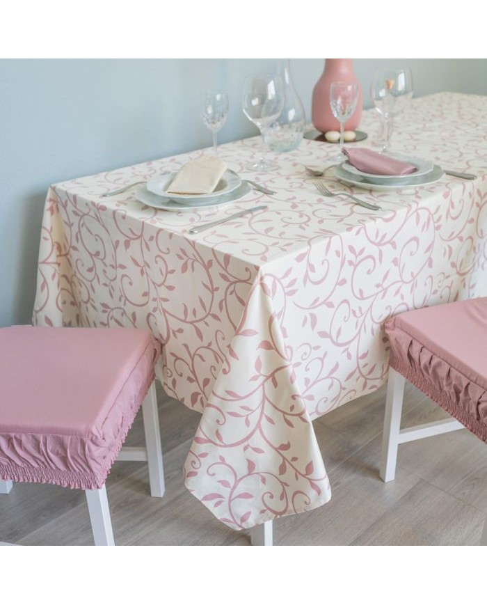 Tovaglia da 6 con tovaglioli Maestri Cotonieri marea