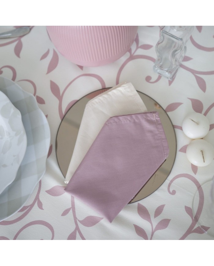 Tovaglia da 6 con tovaglioli Maestri Cotonieri marea