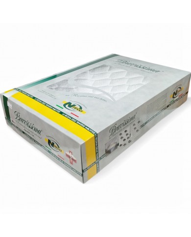 Coprimaterasso trapuntato piazza e mezza Bravissima di Niucci - MADE IN ITALY