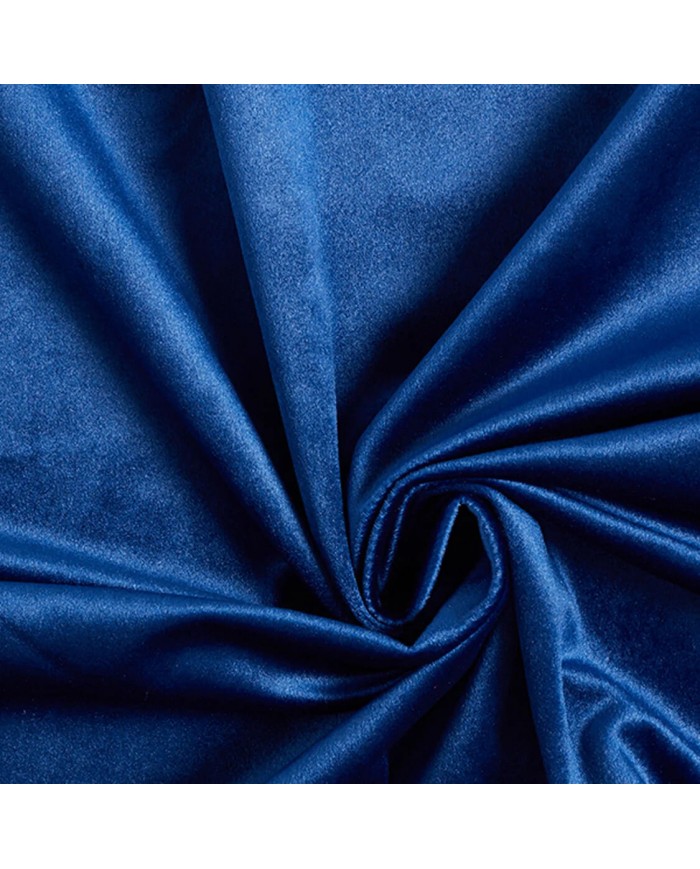 Velluto al metro altezza 300cm colore BLU