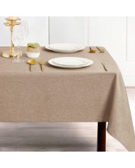 Tovaglia tinta unita antimacchia effetto lino - MISURE VARIE