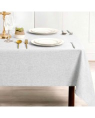 Tovaglia tinta unita antimacchia effetto lino - MISURE VARIE