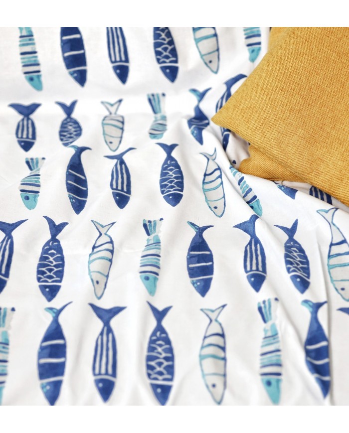 Telo arredo foulard copritutto in cotone Java 260x295