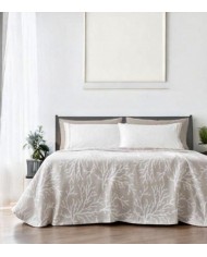 Copriletto matrimoniale Leaves Lovely Home