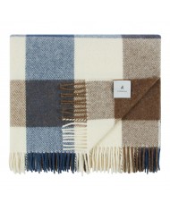 Coperta Plaid matrimoniale in pura lana vergine Lanerossi art. Adamello