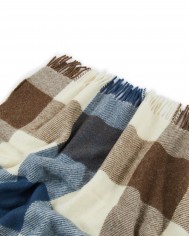 Coperta Plaid matrimoniale in pura lana vergine Lanerossi art. Adamello