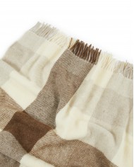 Coperta Plaid matrimoniale in pura lana vergine Lanerossi art. Adamello