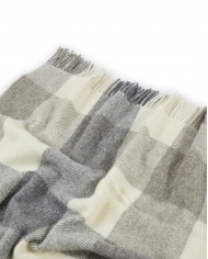 Coperta Plaid matrimoniale in pura lana vergine Lanerossi art. Adamello