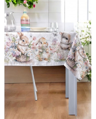 Tovaglia Pasqua 100% cotone art. 4735 - MISURE VARIE