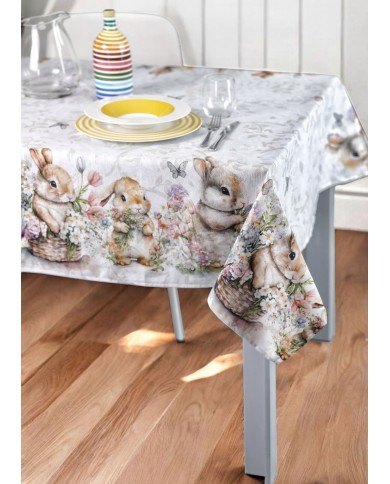 Tovaglia Pasqua 100% cotone art. 4735 - MISURE VARIE