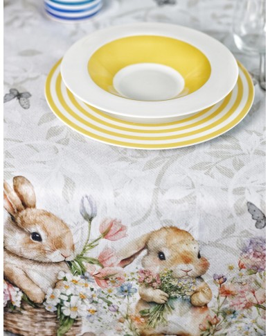 Tovaglia Pasqua 100% cotone art. 4735 - MISURE VARIE