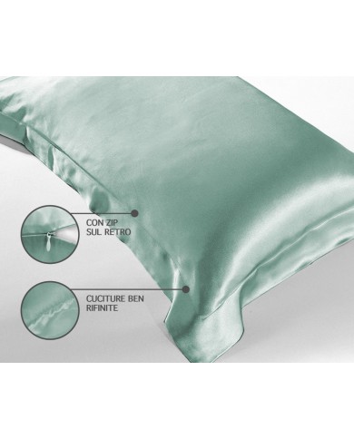 Federa in seta a tre volani Sophie Maison