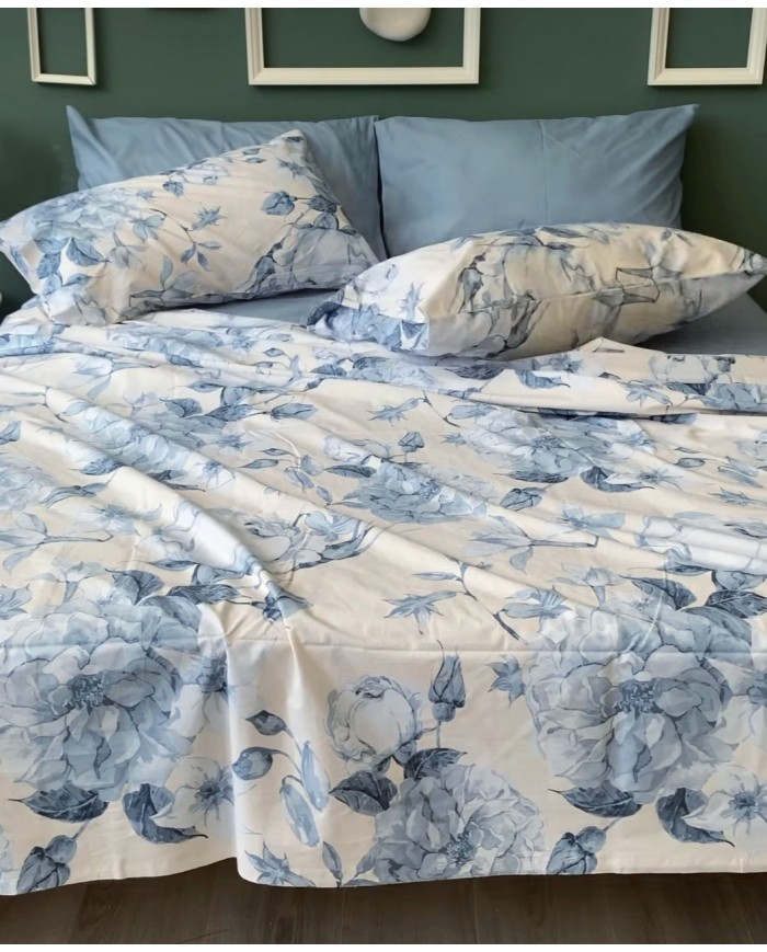 Completo lenzuola Maestri Cotonieri Valencia 4 federe