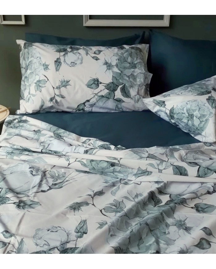 Completo lenzuola Maestri Cotonieri Valencia 4 federe