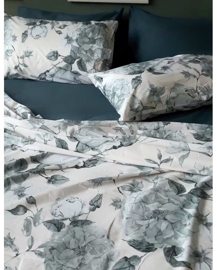 Completo lenzuola Maestri Cotonieri Valencia 4 federe