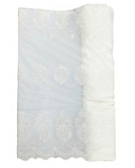 Tessuto per tende in pizzo rebrodè altezza 300cm art. TE9901