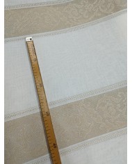 Tessuto per tende in misto lino ricamato altezza 320cm art. TE9903