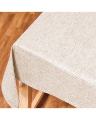 Tovaglia antimacchia effetto lino jacquard Kiki Linen var.2
