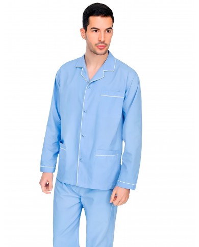 Pigiama uomo classico 100% cotone popeline Diplomat 501