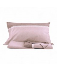 Completo lenzuola piazza e mezza 100% cotone Ambrosiana Roman