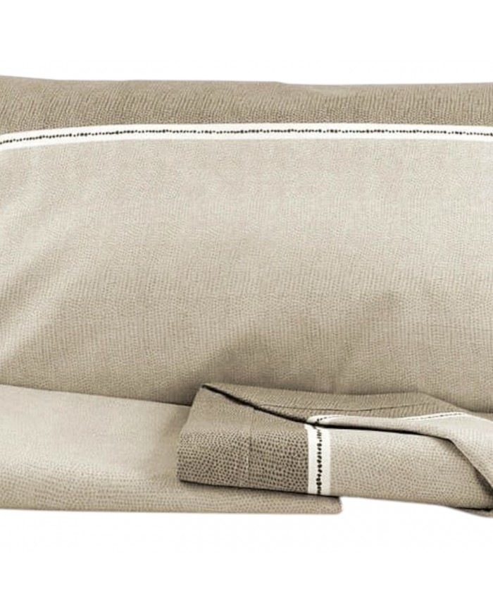 Completo lenzuola piazza e mezza 100% cotone Ambrosiana Roman