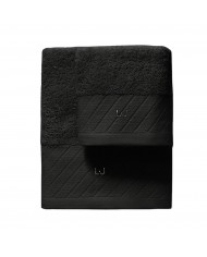 Set asciugamani 1+1 Diagonal di Liu Jo in Spugna