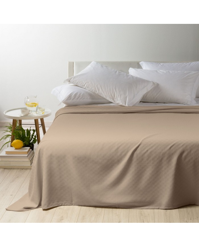 Copriletto piazza e mezza in cotone Caleffi Rodeo