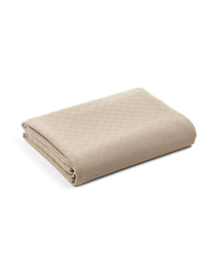 Copriletto piazza e mezza in cotone Caleffi Rodeo