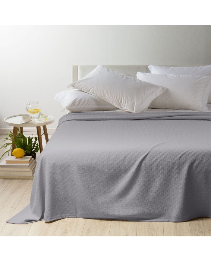 Copriletto matrimoniale in cotone piquet Rodeo Caleffi