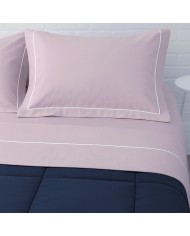 Completo lenzuola matrimoniali 100% cotone Nancy di Rebecca Home - MADE IN ITALY