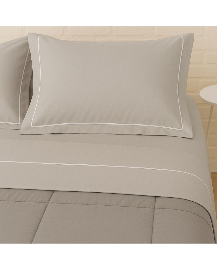 Completo lenzuola piazza e mezza 100% cotone Nancy di Rebecca Home - MADE IN ITALY
