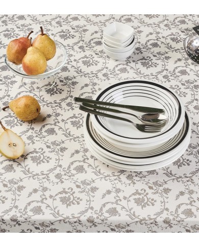 Tovaglia tonda in puro cotone Vingi Armonia